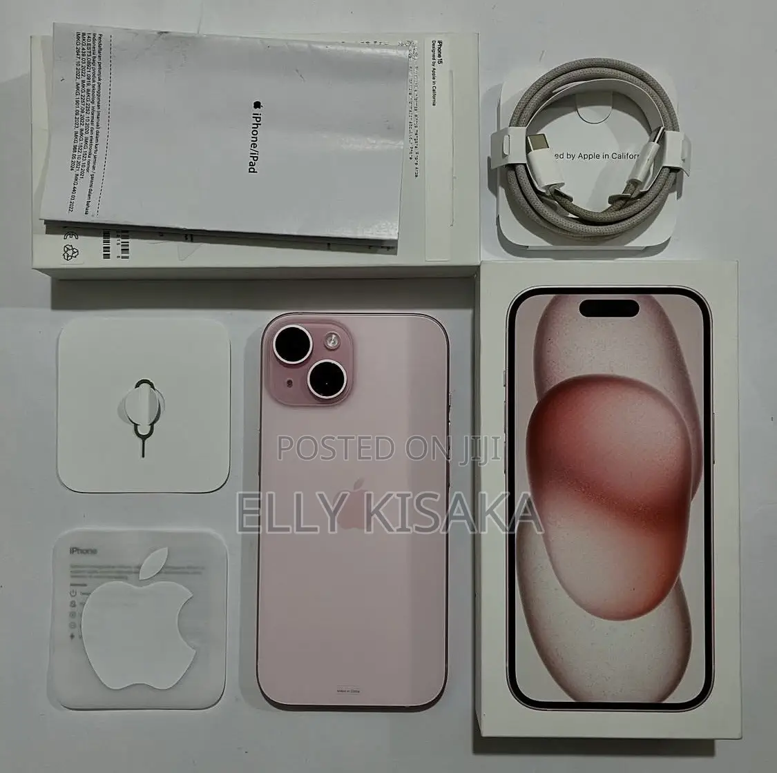 New Apple iPhone 15 256 GB Pink