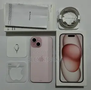 New Apple iPhone 15 256 GB Pink