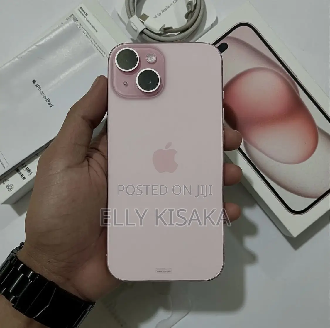New Apple iPhone 15 256 GB Pink
