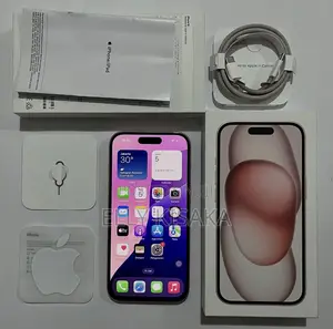New Apple iPhone 15 256 GB Pink