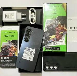 New Infinix Hot 60i 128 GB Black