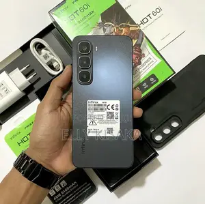 New Infinix Hot 60i 128 GB Black
