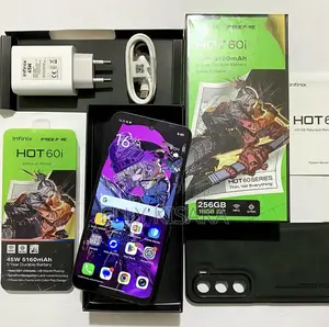New Infinix Hot 60i 128 GB Black