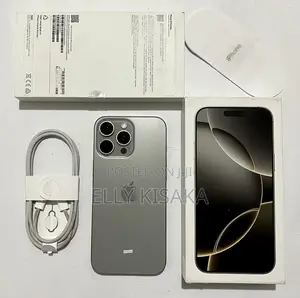 New Apple iPhone 16 Pro Max 256 GB Silver