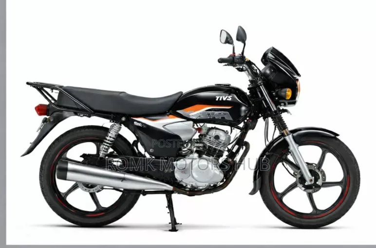 New TVS HLX 125 2025 Black