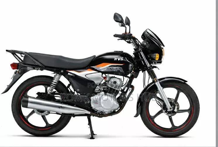 New TVS HLX 125 2025 Black