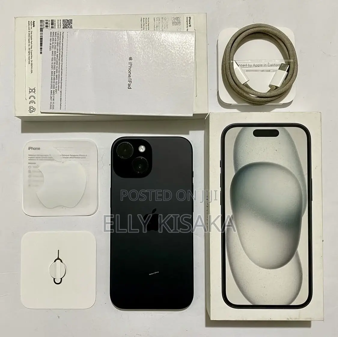 New Apple iPhone 15 128 GB Black
