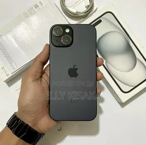 New Apple iPhone 15 128 GB Black