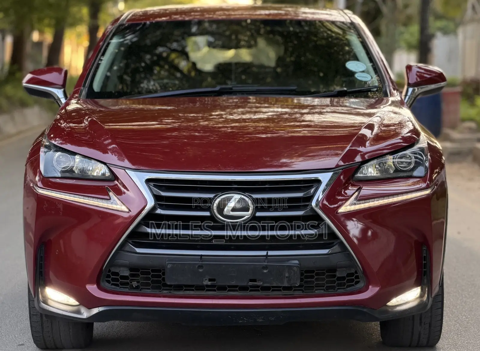 Lexus NX 2016 Red
