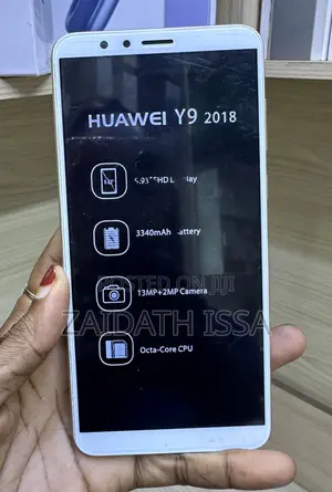 New Huawei Y9 2018 128 GB Silver
