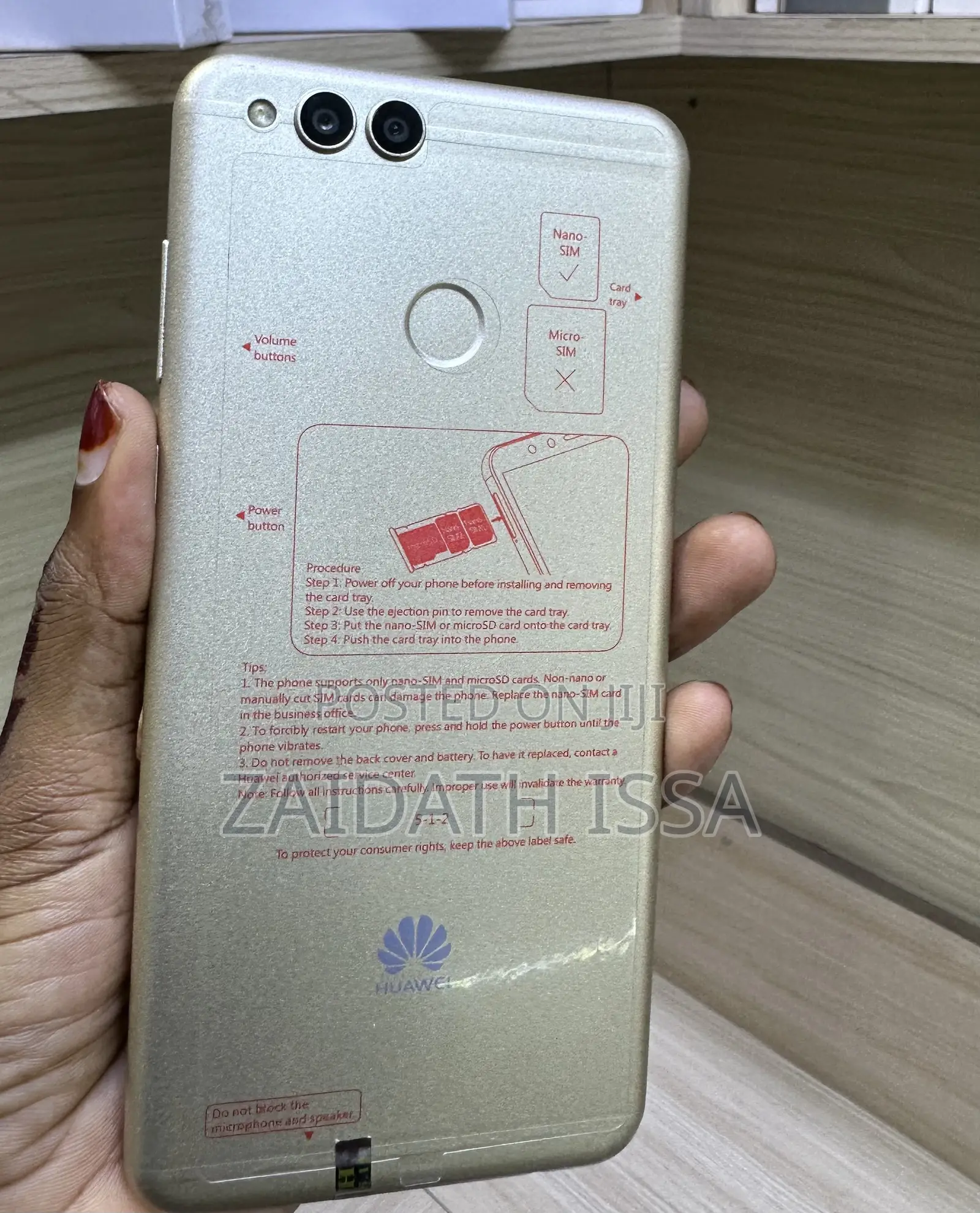 New Huawei Y9 2018 128 GB Silver