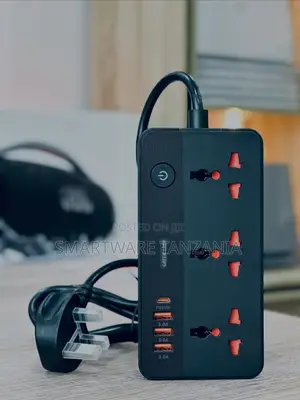 Green Lion Power Strip 4-Way Universal Pd20w Usb-C 3x Usb-A