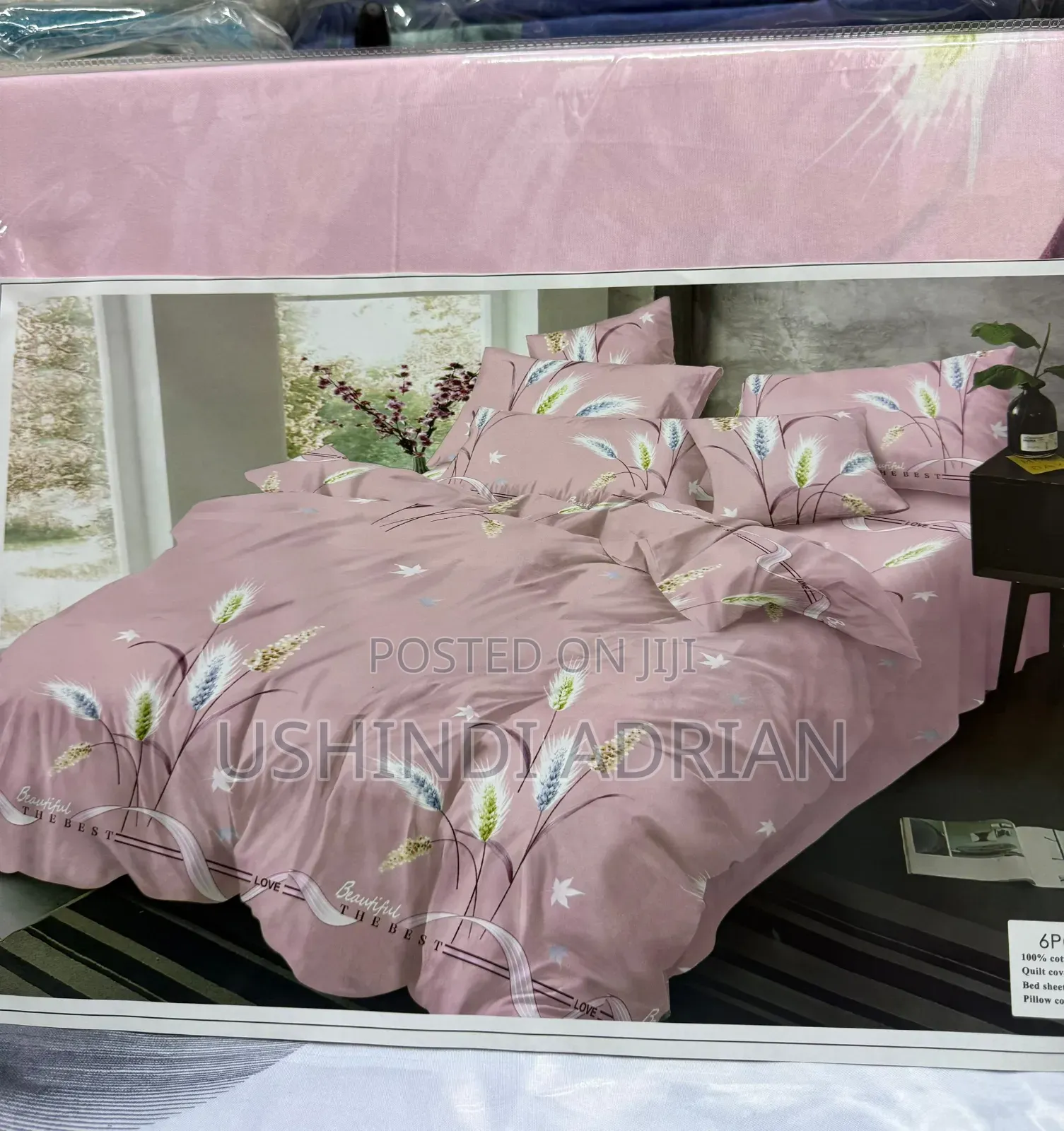 Bedding Set (King Size)  Duvet Cover 1
 Shuka 1
 Foronya 4