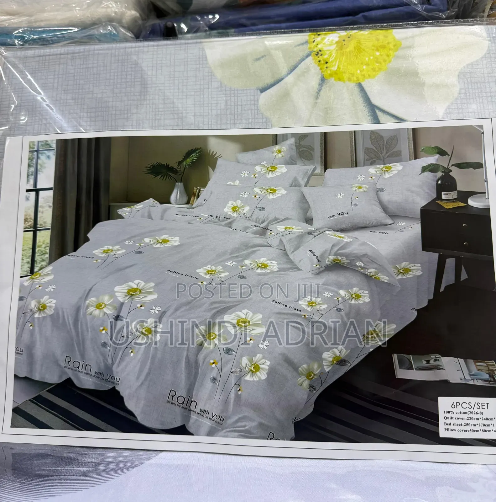 Bedding Set (King Size)  Duvet Cover 1
 Shuka 1
 Foronya 4