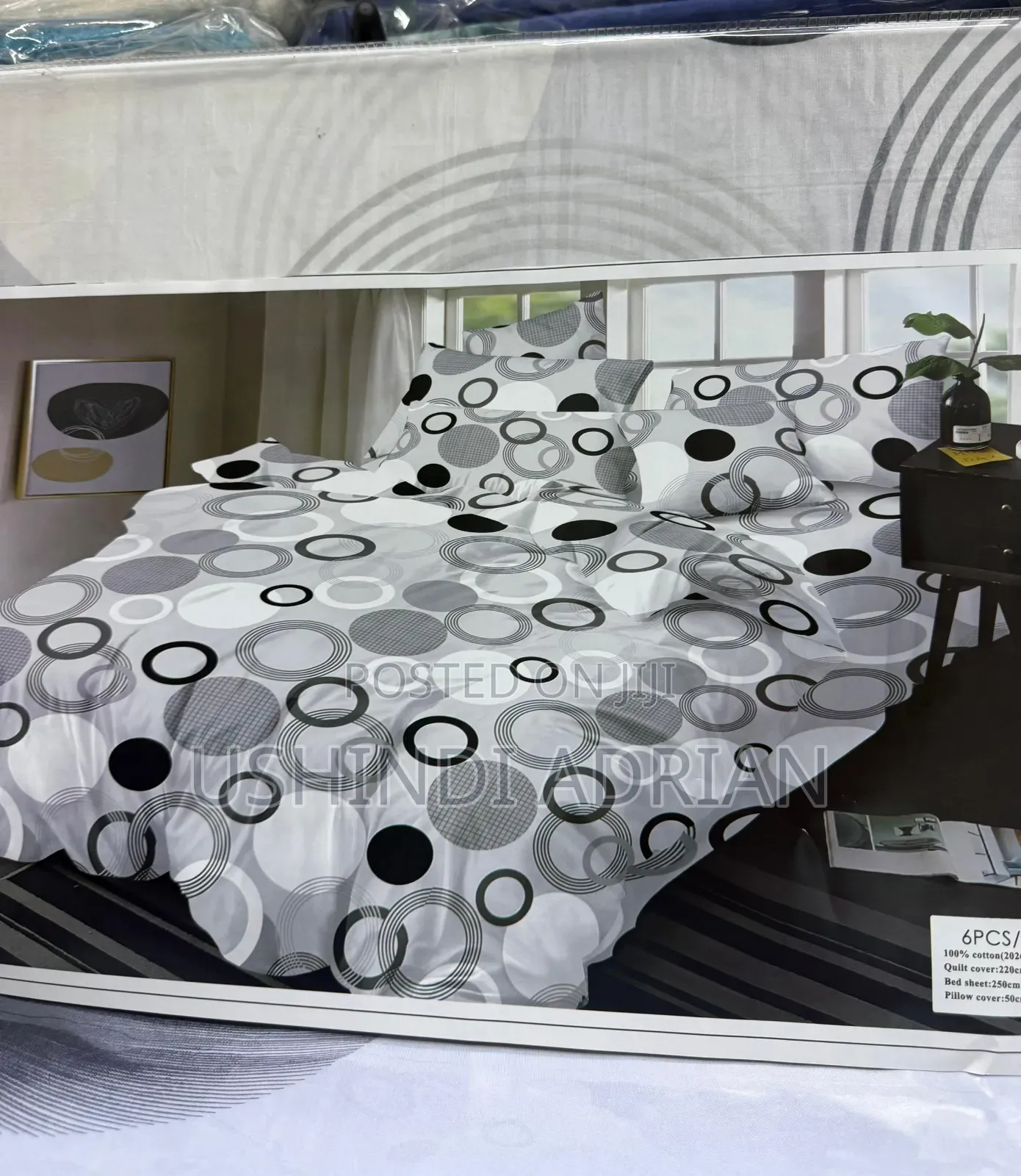 Bedding Set (King Size)  Duvet Cover 1
 Shuka 1
 Foronya 4