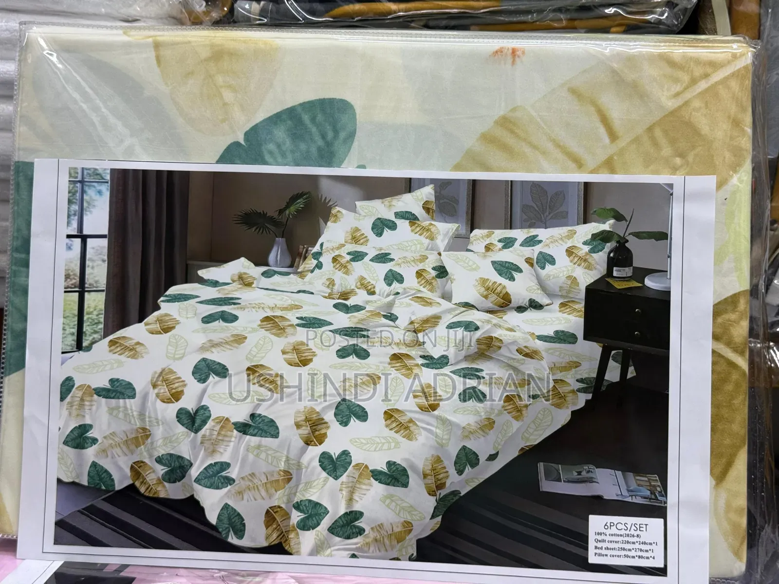 Bedding Set (King Size)  Duvet Cover 1
 Shuka 1
 Foronya 4