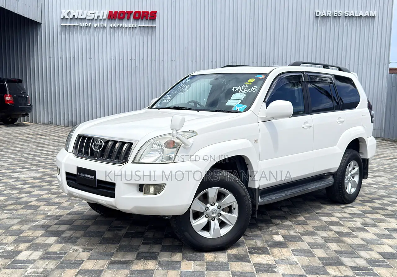 Toyota Land Cruiser Prado 2006 White