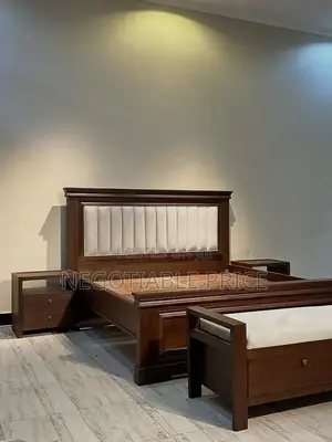 Kitanda Kikali Cha Mbao 5*6