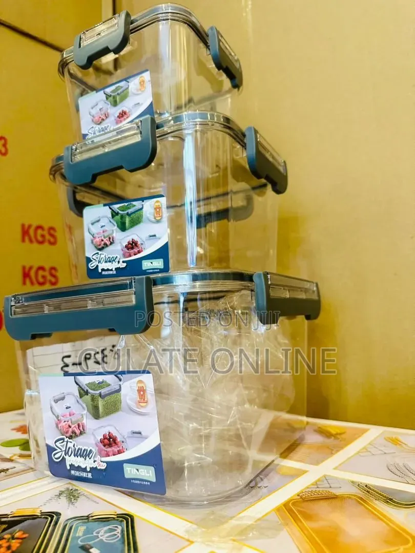 4pcs Airtight Containers