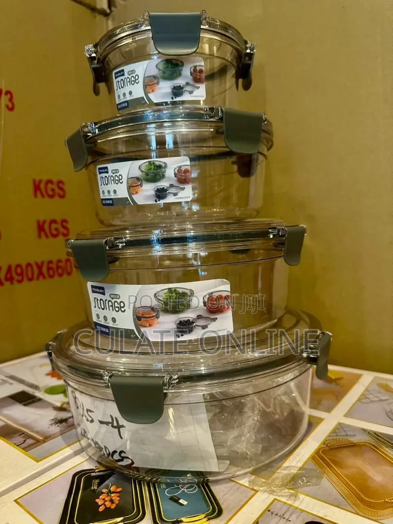 4pcs Airtight Containers