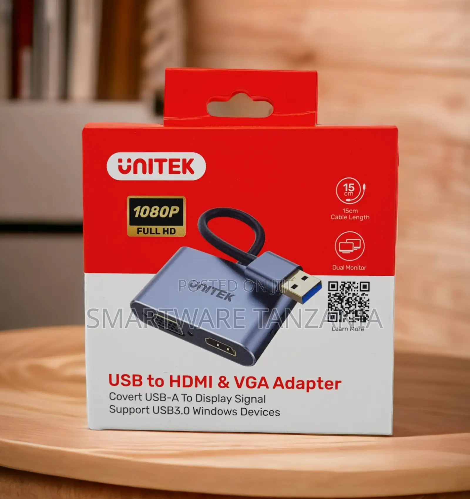 Unitek Usb To Hdmi And Vga Adapter 1080p Full Hd Dual Monitor