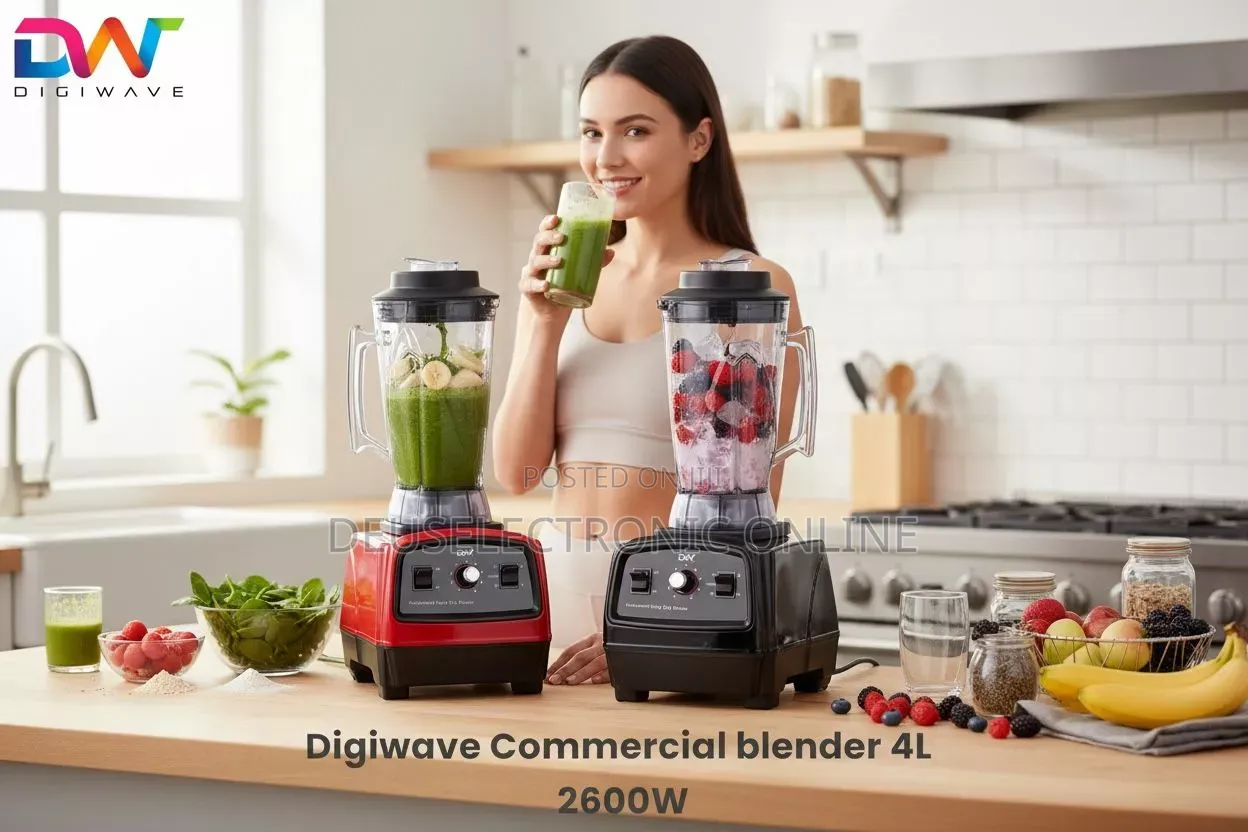 *Digiwave Commercial Blender 4l ,2600w at 260,000*