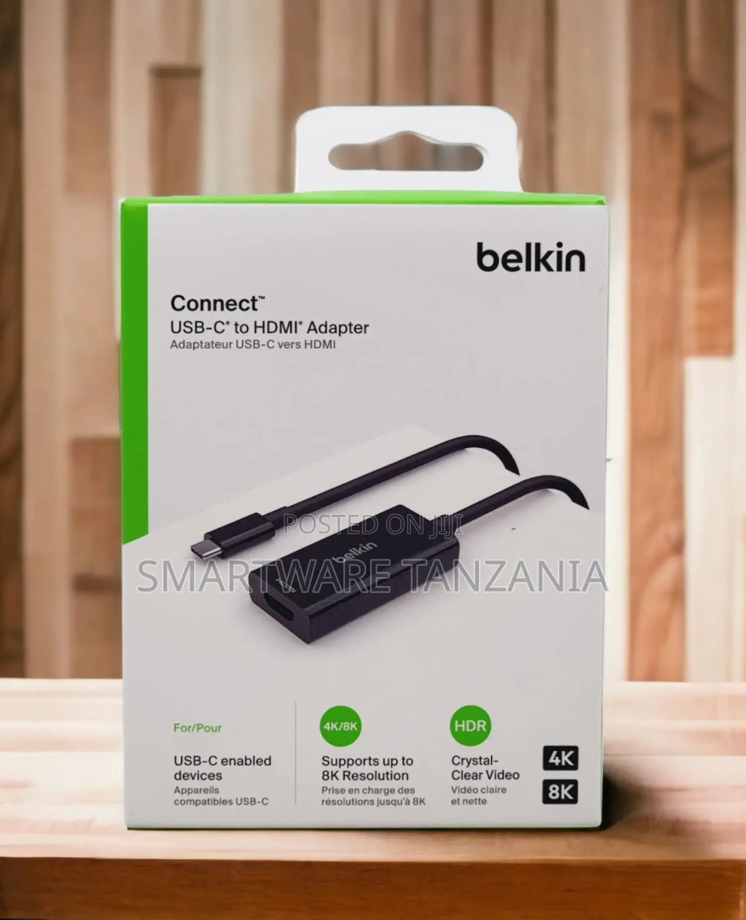 Belkin Connect Usb-C to Hdmi Adapter HDR Crystal Clear Video