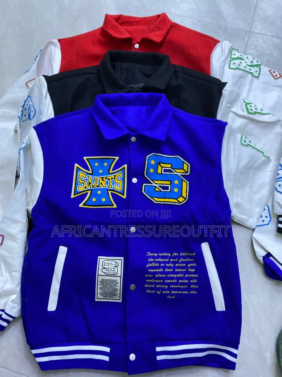 Saints Michael Varsity Jackets Collection Available