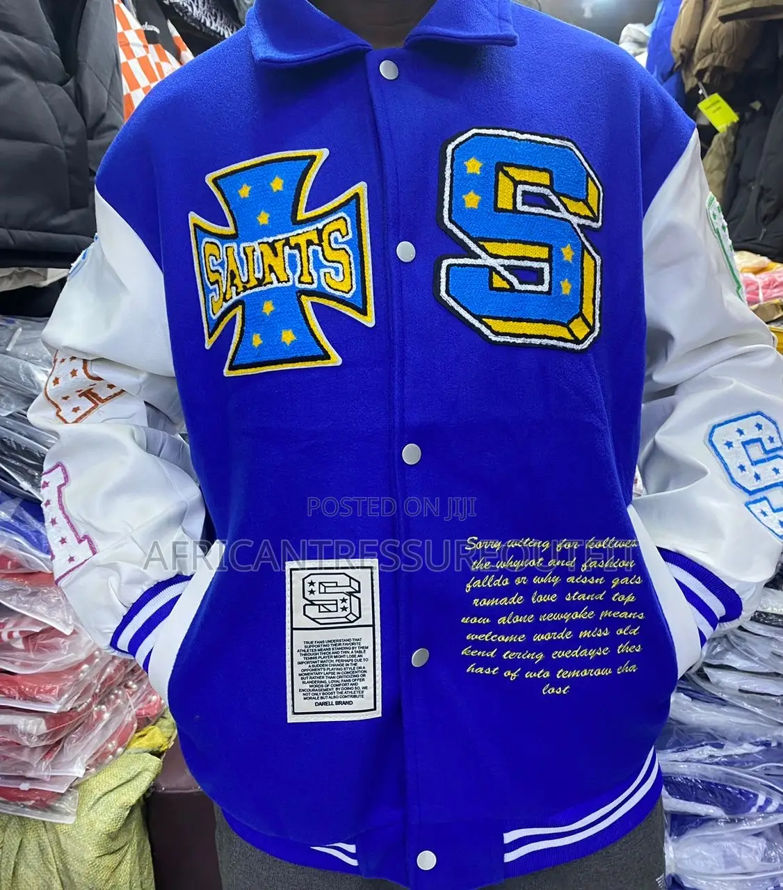 Saints Michael Varsity Jackets Collection Available