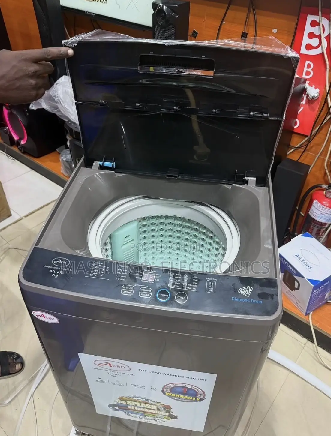 12kg Aero Automatic Washing Machines || Att-120