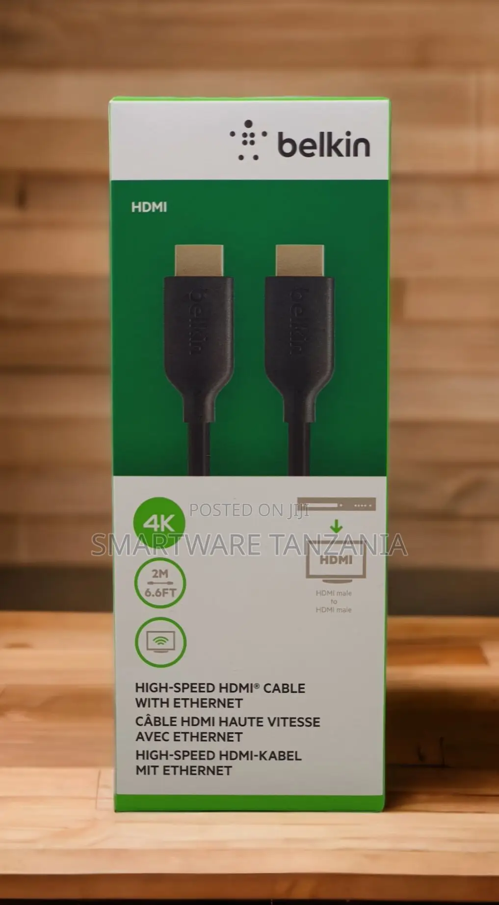 Belkin High-Speed Hdmi Cable With Ethernet 2m 6.6ft