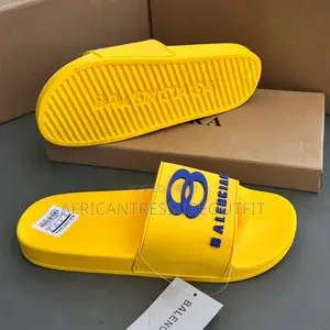 Balenciaga Pool Slides With 3d Logo Collection Available Size 40–46