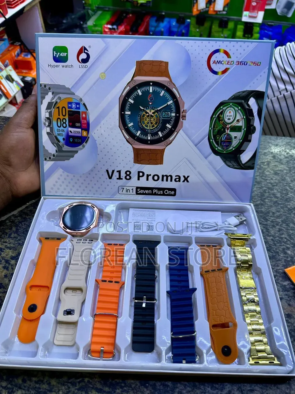 V18 Promax Smart Watch
