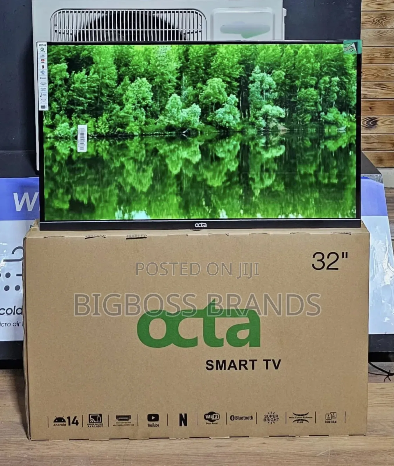 Octa 32 Inches Smart Frameless