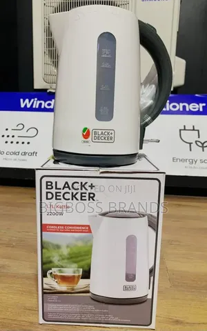 Black Decker Kettle Jc70 (Wht)