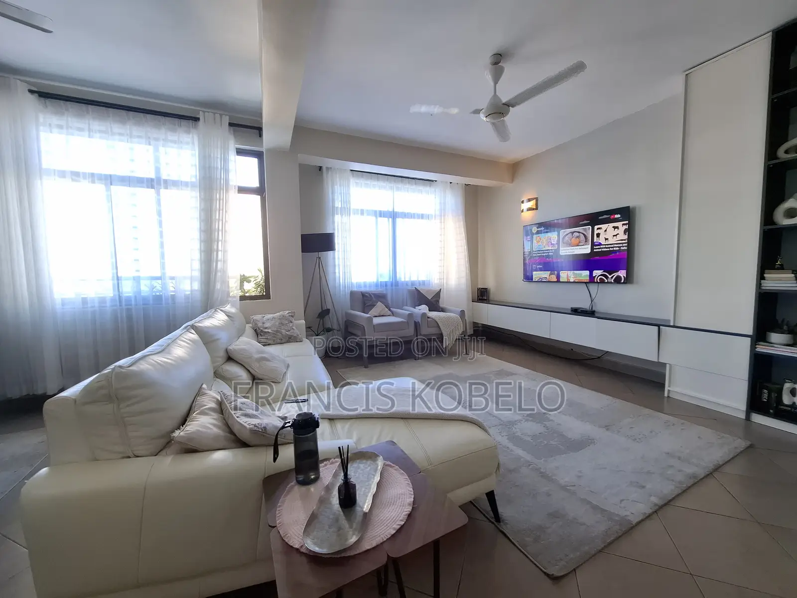 Furnished 3bdrm Apartment in Kinondoni for rent