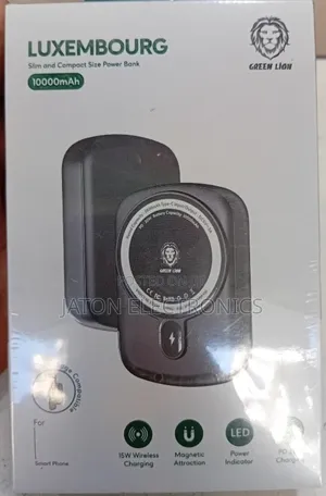 Green Lion Wireless Power Bank 15watts
