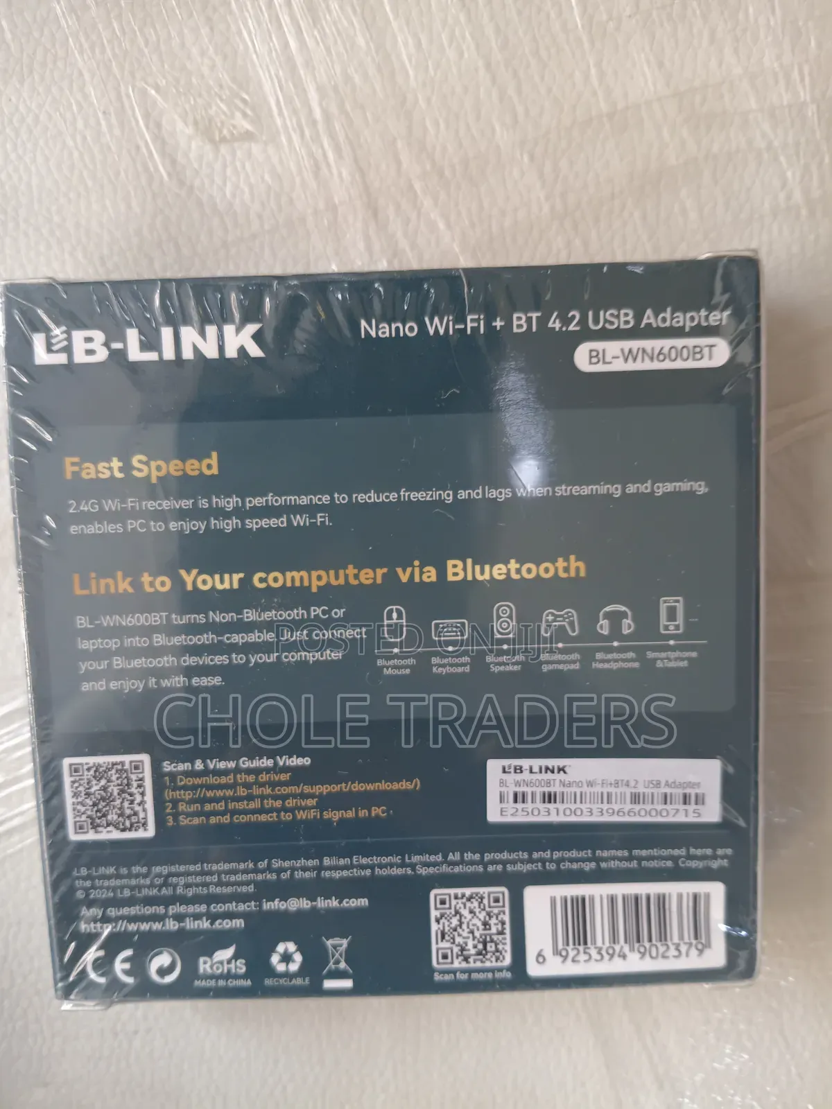 Lb-link Nano Wifi + Bt4.2 Wireless Usb Adapter