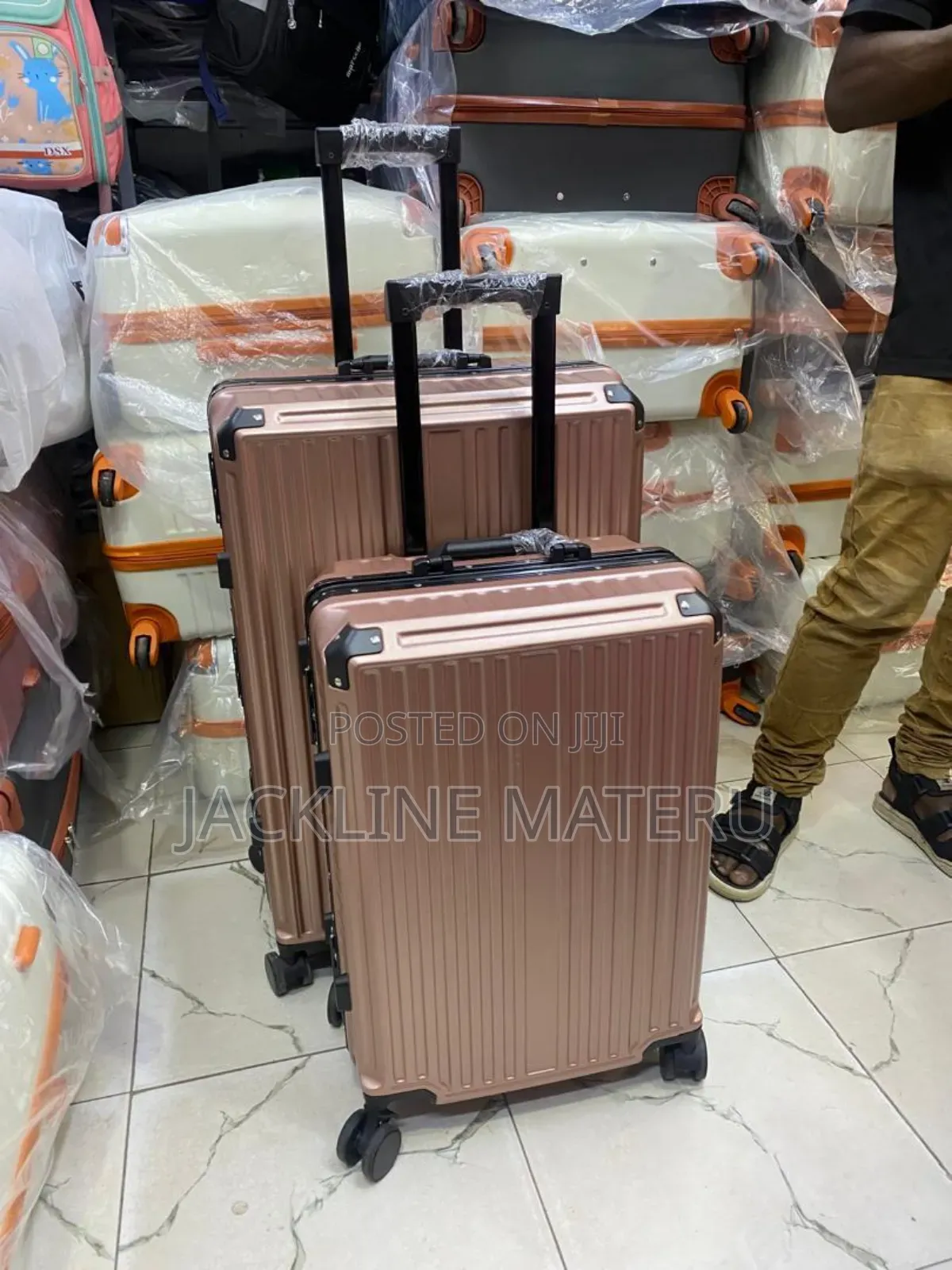 Safari Bag Pure Aluminium Og 3pcs Fullset