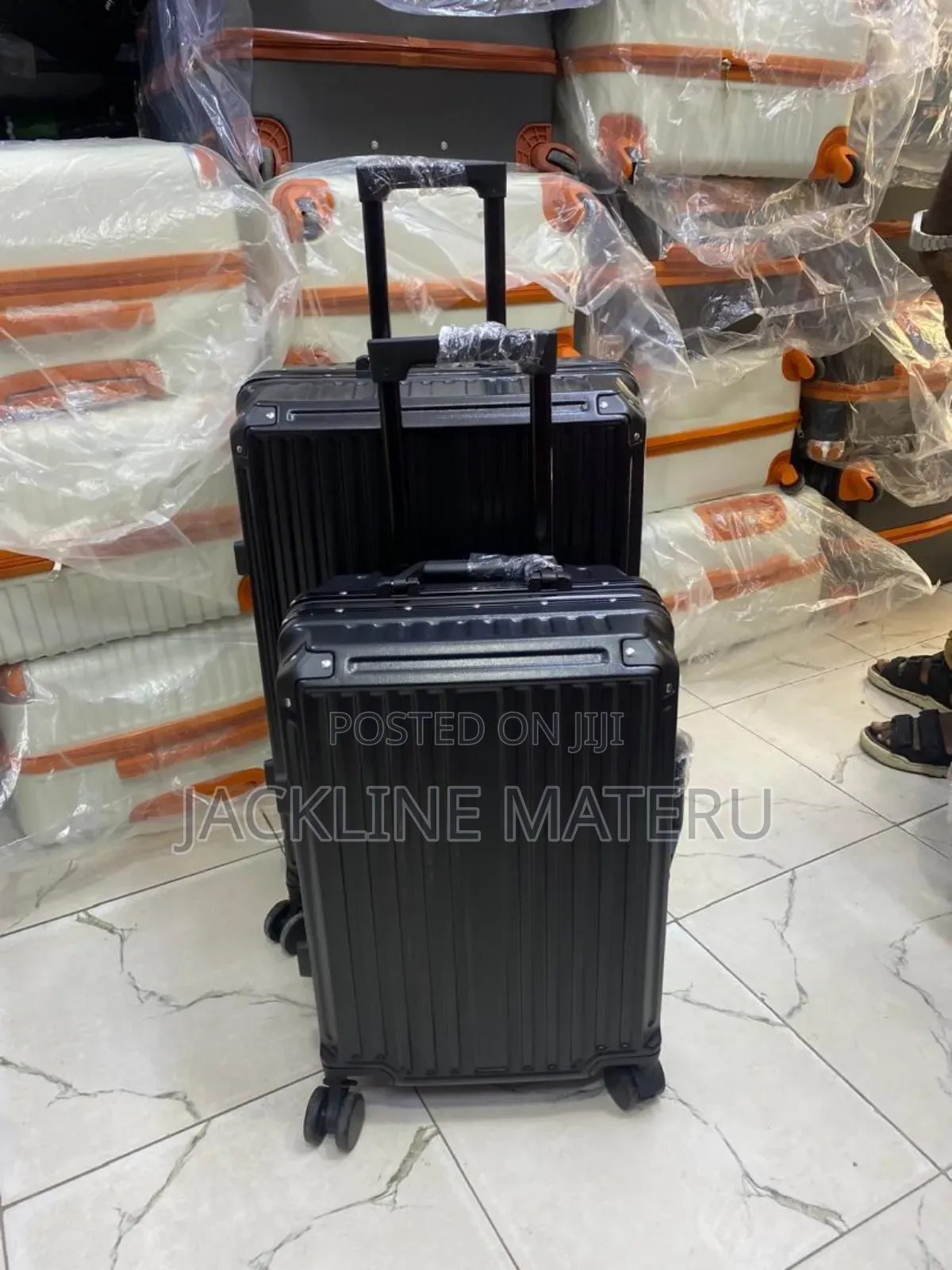 Safari Bag Pure Aluminium Og 3pcs Fullset