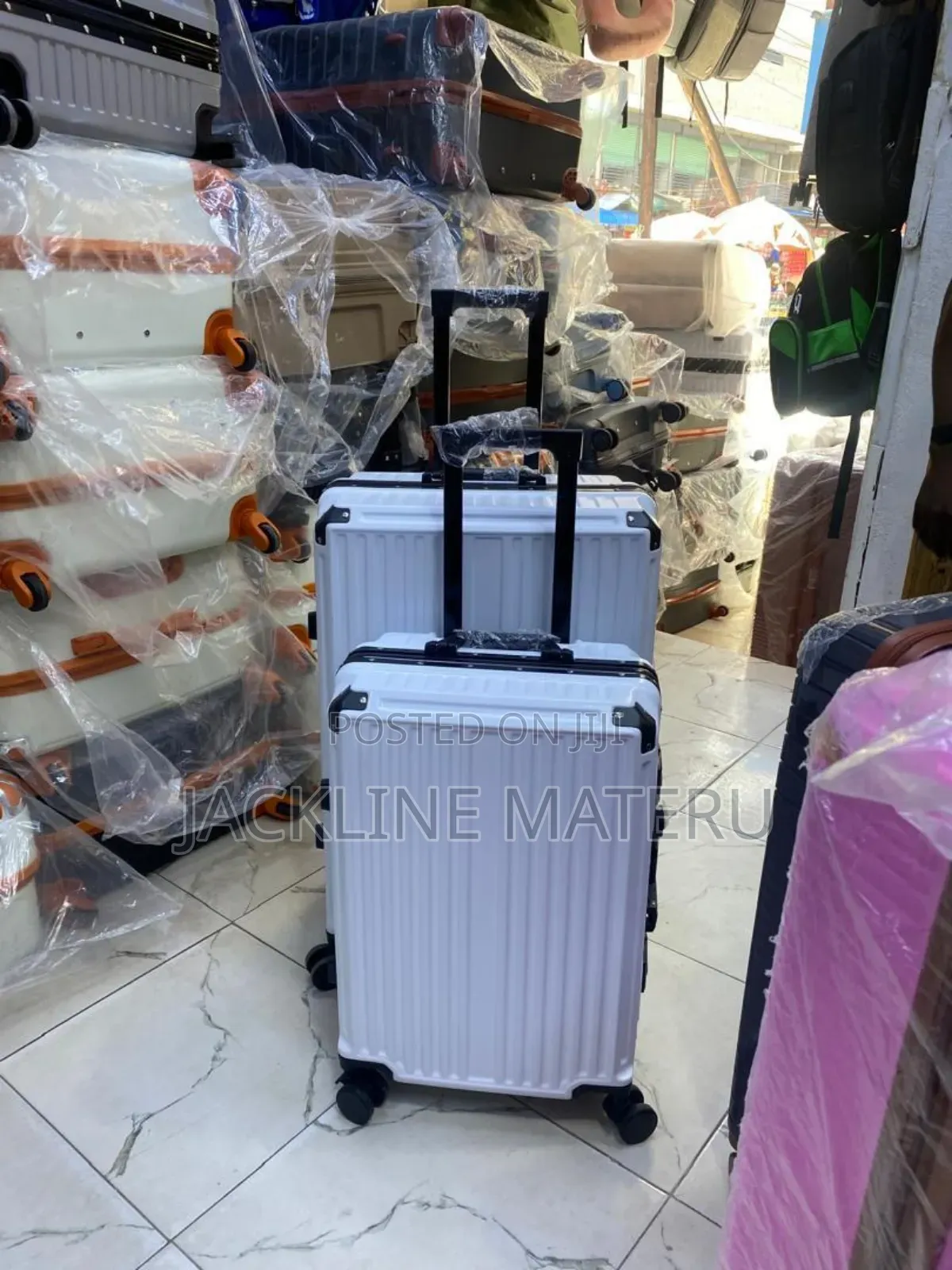 Safari Bag Pure Aluminium Og 3pcs Fullset