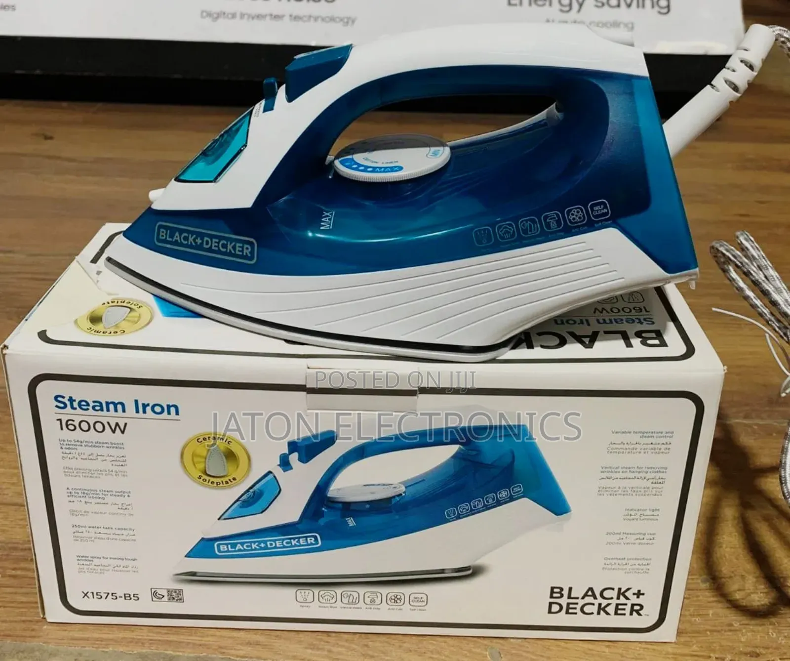 Black Decker Steam Iron