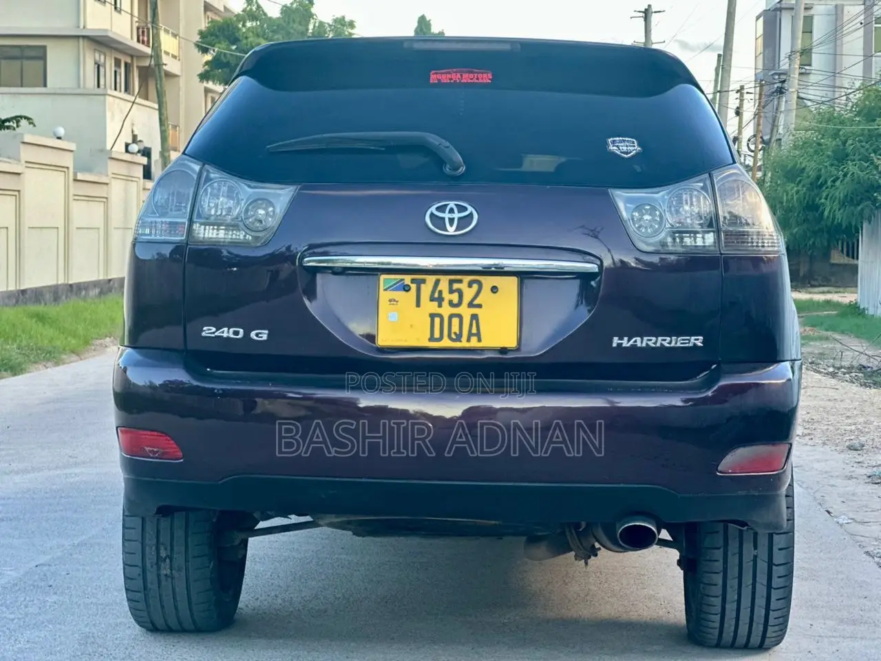 Toyota Harrier 2.4 2005 Burgundy
