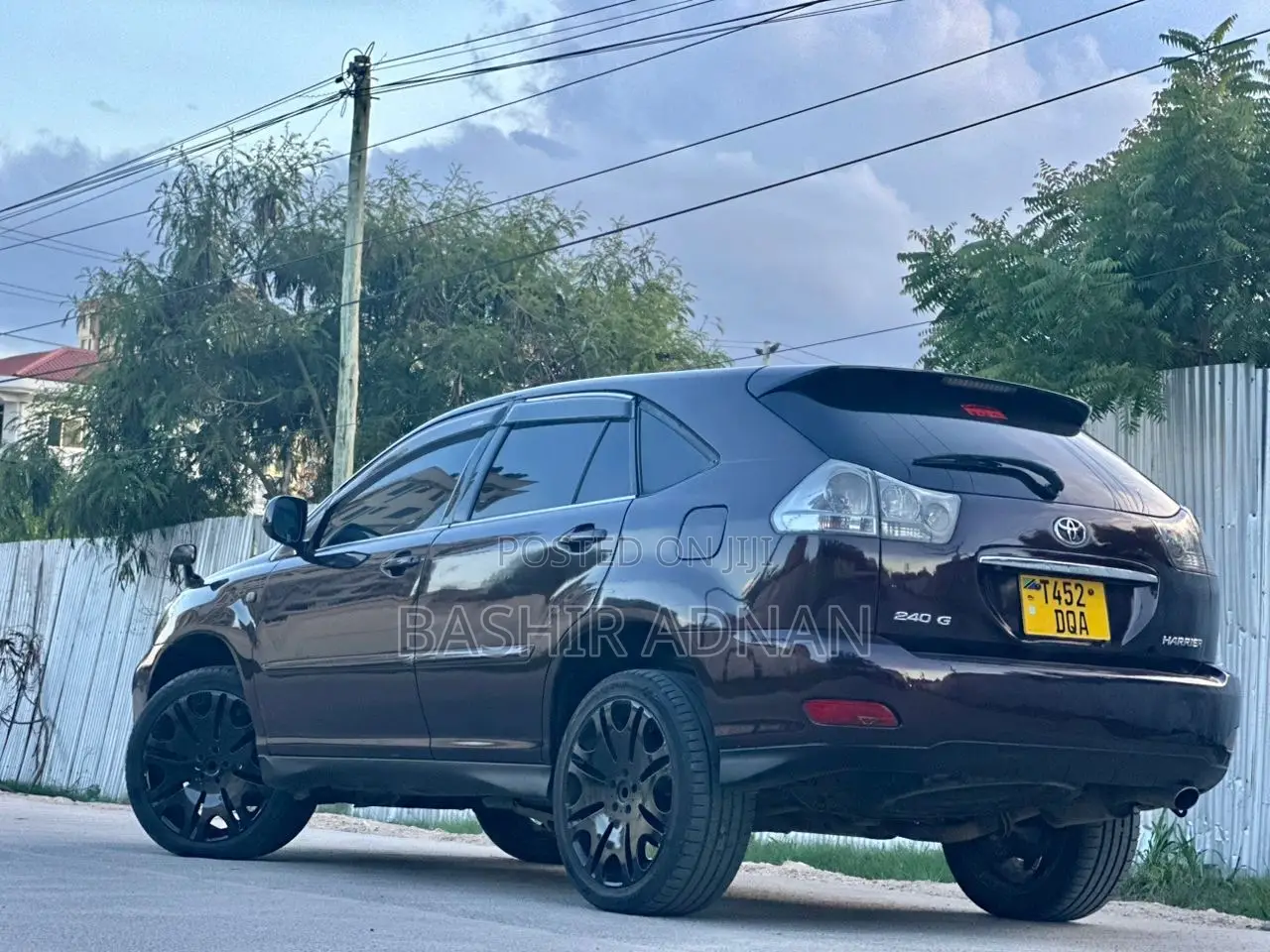 Toyota Harrier 2.4 2005 Burgundy