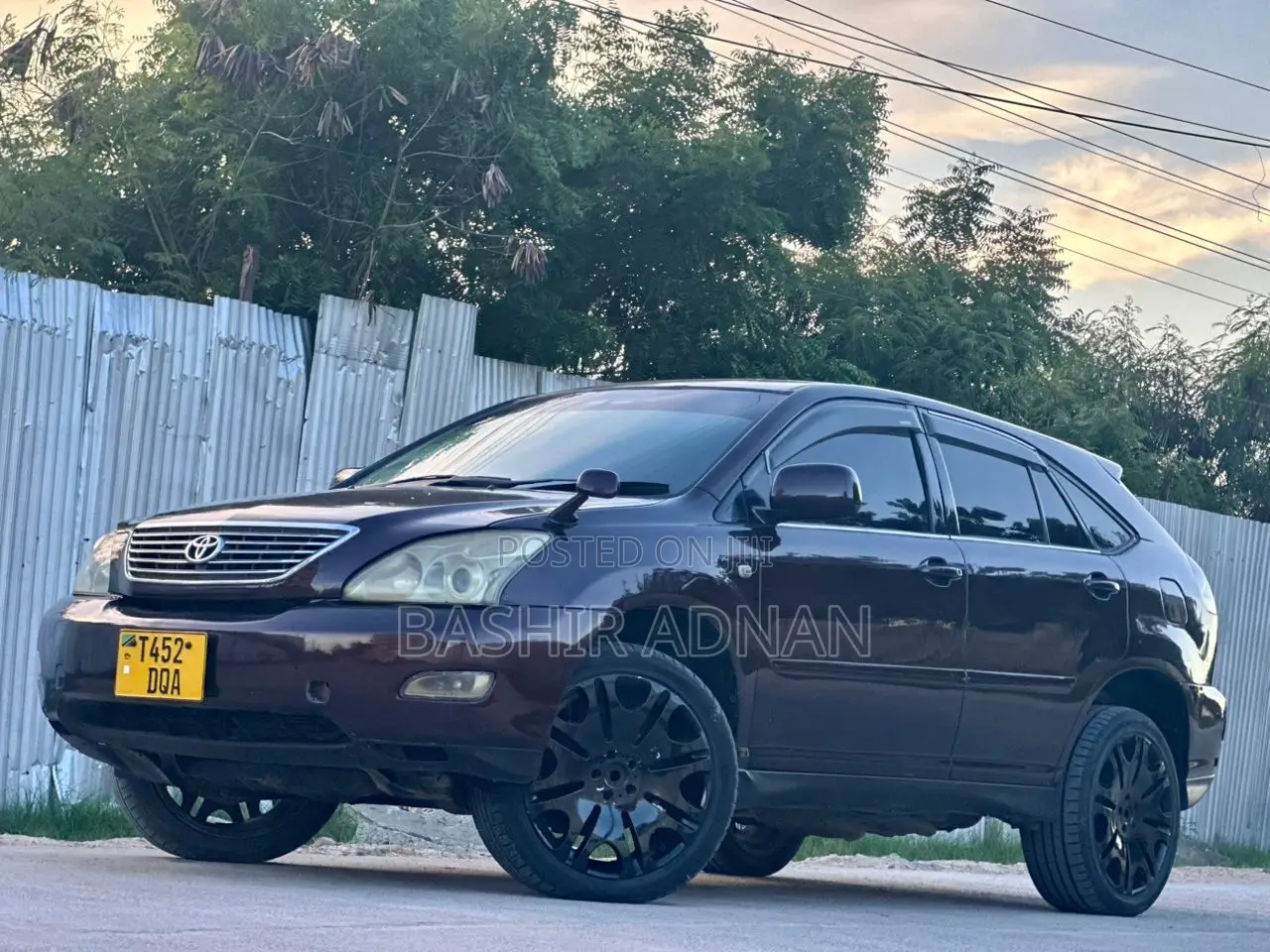 Toyota Harrier 2.4 2005 Burgundy