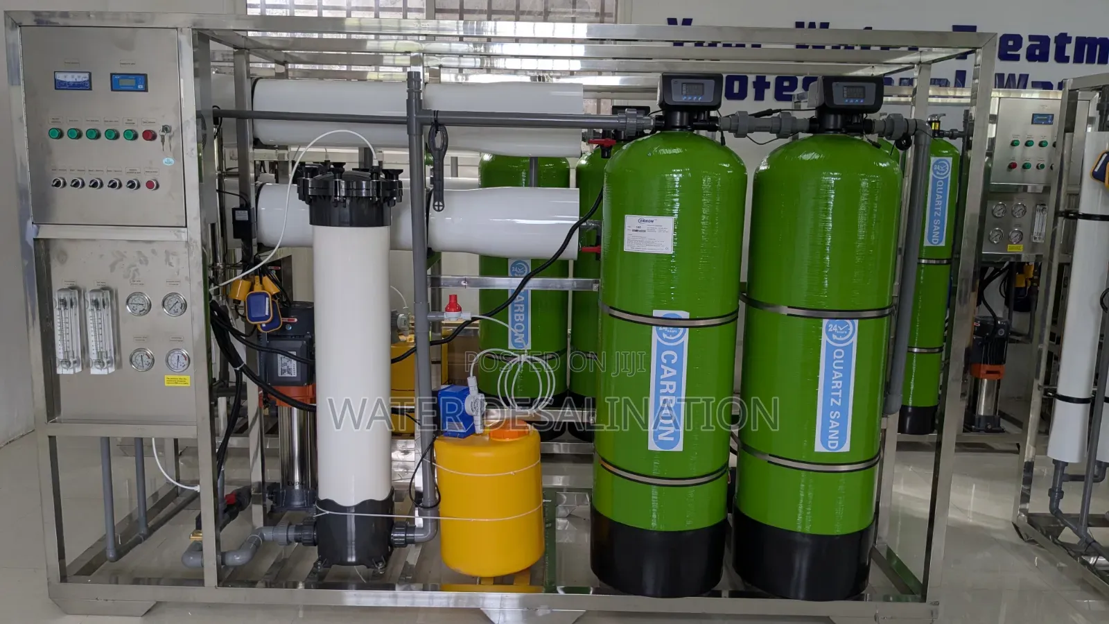 Automatic Industrial Reverse Osmosis 2000lph