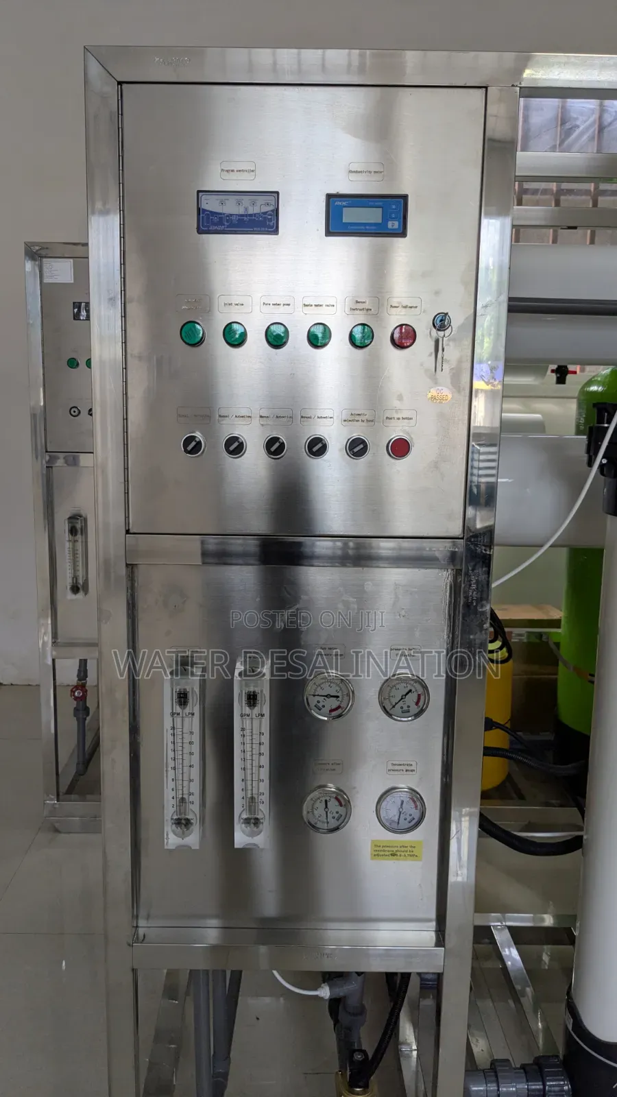 Automatic Industrial Reverse Osmosis 2000lph