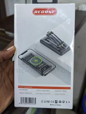 Recrsi 10000mah Portable Power Bank – Fast Charging