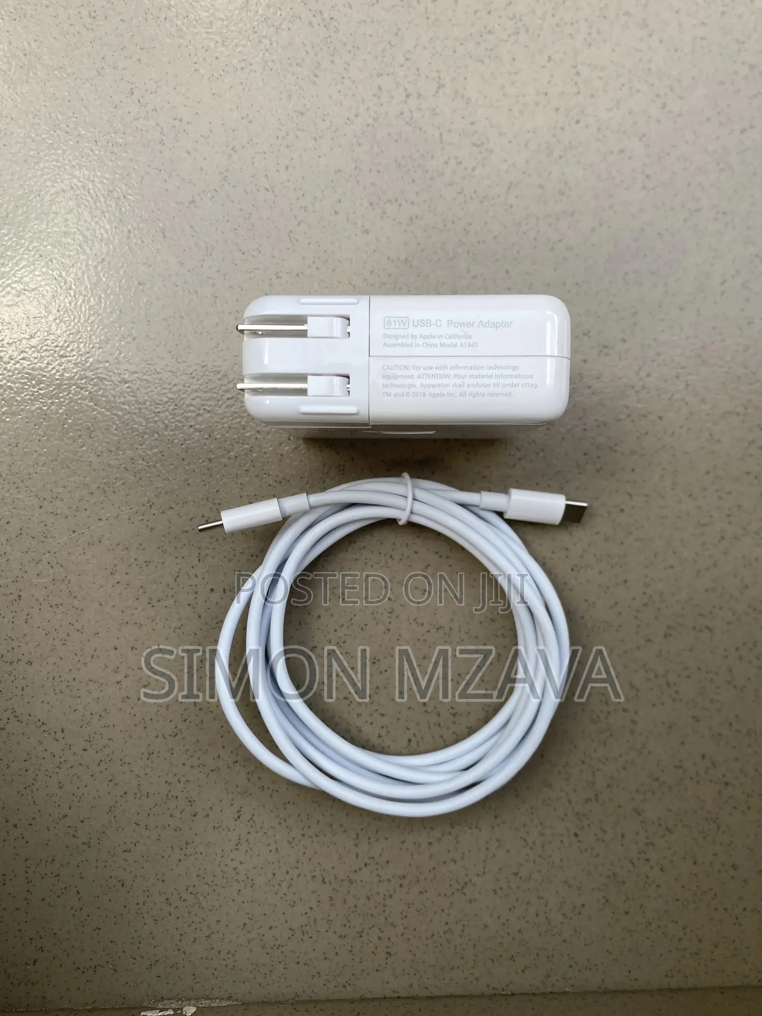 61w Usb-C Charging Adapter Compatible With Macbook Air A2681 – Used