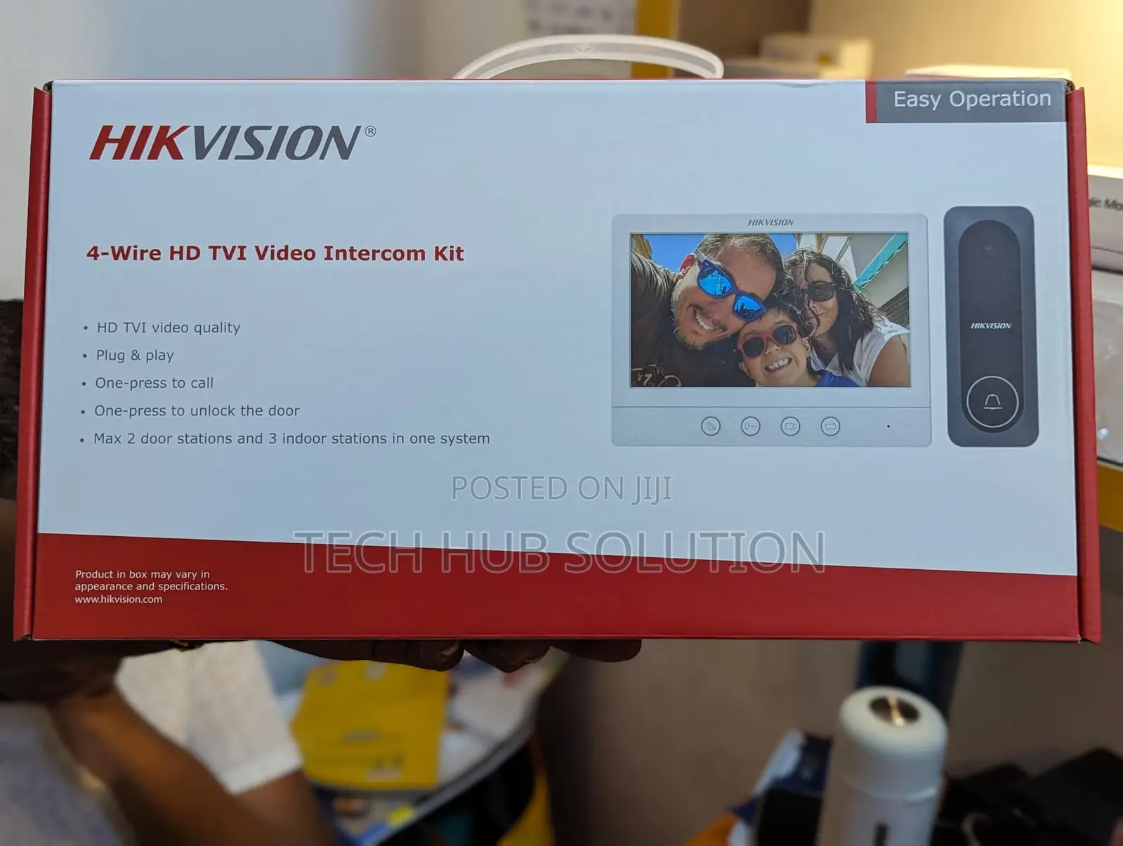 Hikvision 4-Wire Hd-Tvi Video Intercom Kit